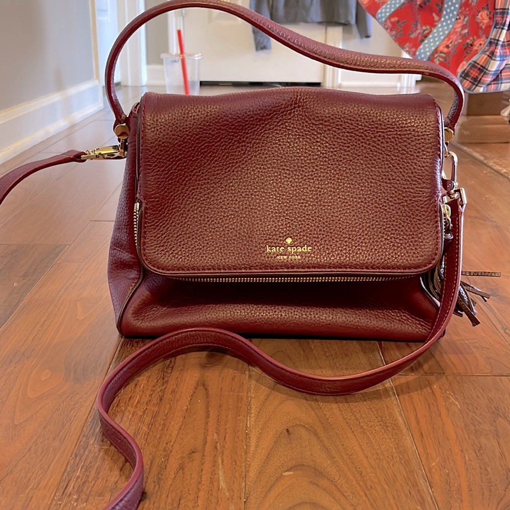 Kate Spade Handbag Chester Street Mini Crossbody in Mulberry